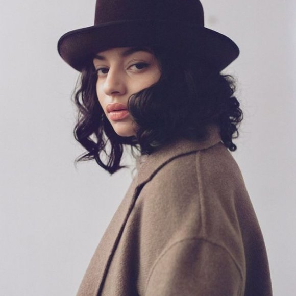 BROOKES BOSWELL HAT Cassie in Black Velour Felt size XS - Picture 3 of 9